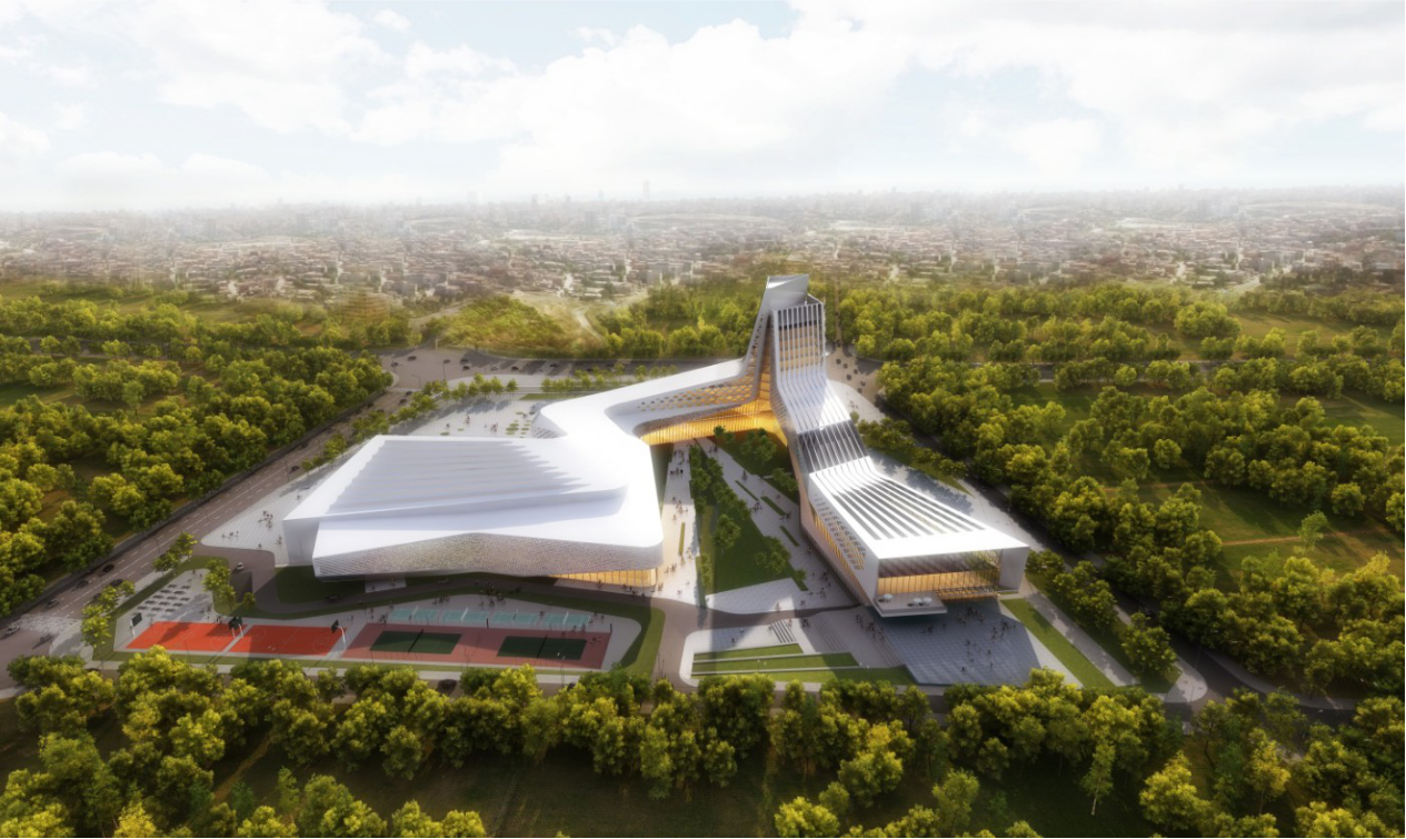 瀘州城西文化活動中心總體建筑設(shè)計