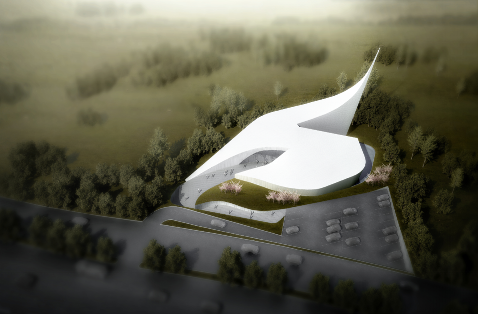 內(nèi)蒙古鄂爾多斯東勝區(qū)基督教堂建筑設(shè)計