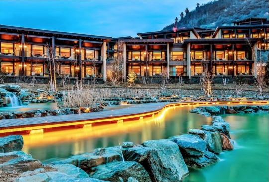 九寨溝希爾頓酒店整體建筑設(shè)計