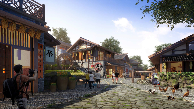 貴山秀水憶鄉(xiāng)愁建筑設計