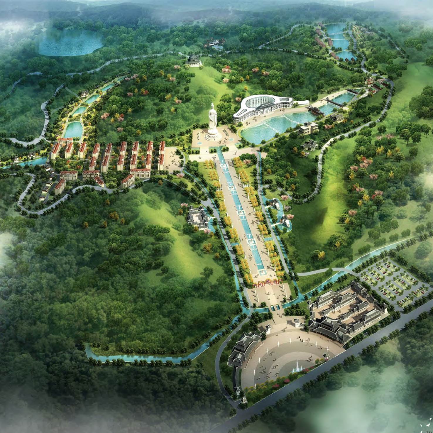 湖北襄陽(yáng)市 九天玄女生態(tài)文化旅游景區(qū)建筑設(shè)計(jì) 湖北襄陽(yáng)市 九天玄女生態(tài)文化旅游景區(qū)建筑設(shè)計(jì)